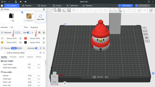 Tutorial for Multi-Color Printing: Connection and Use of QIDI BOX