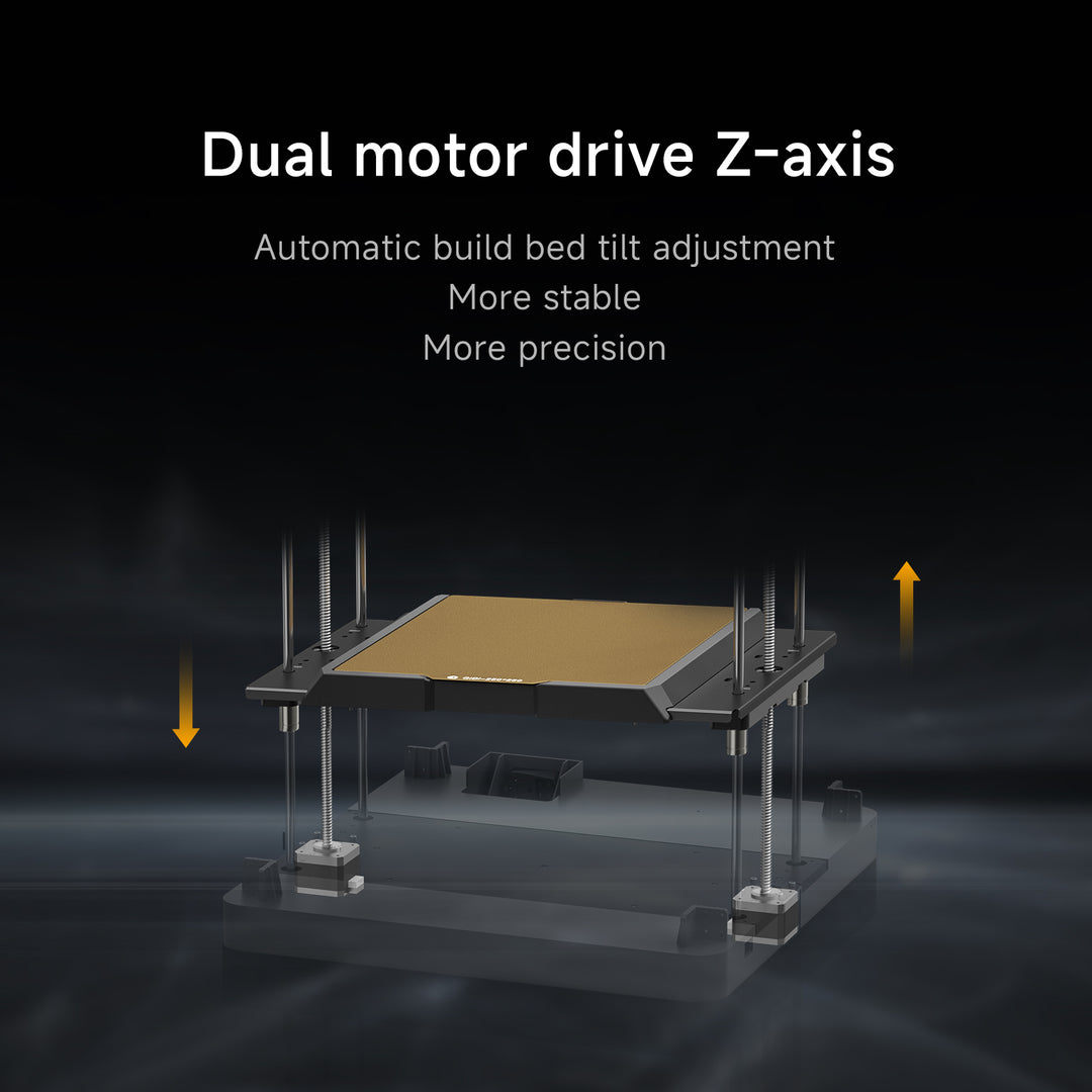 QIDI Q1 Pro 3D Printer Dual motor drive Z-axis