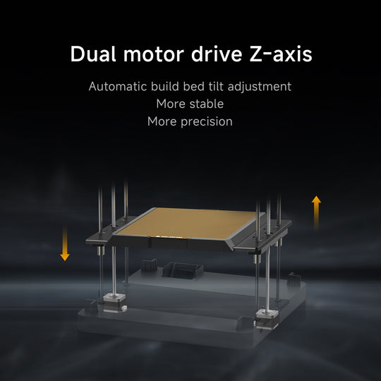 QIDI Q1 Pro 3D Printer Dual motor drive Z-axis