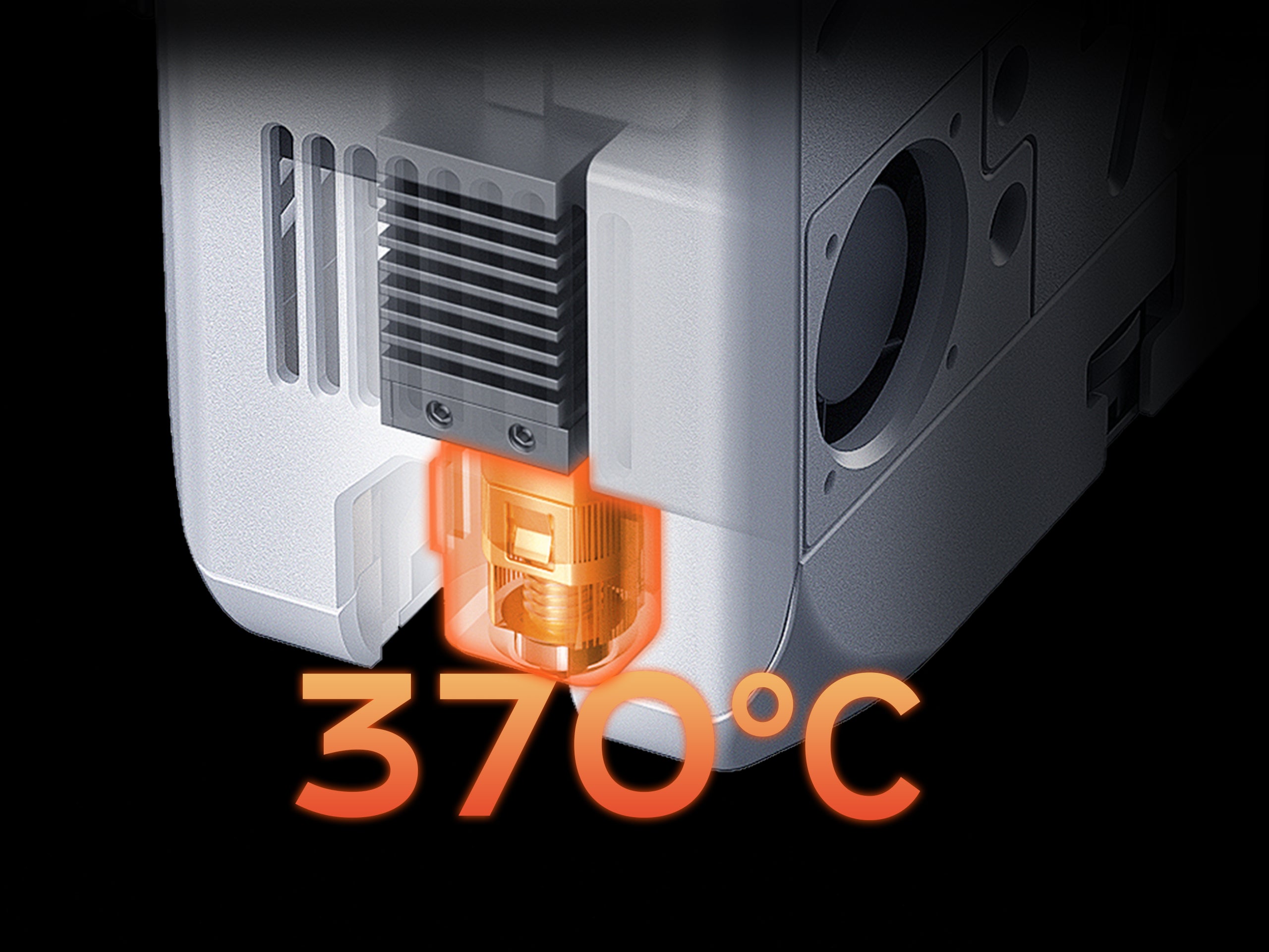 <p>Reinvented next-generation hot end</p>