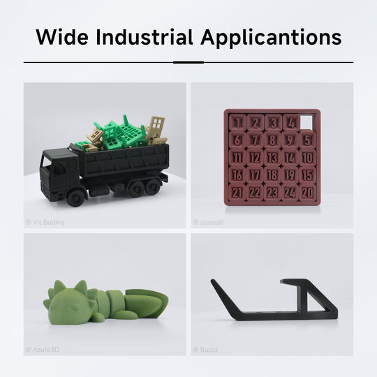QIDI PLA-CF Filament: 3D printed industrial applications