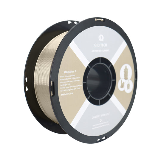 QIDI ABS Rapido P Champagne Gold Filament