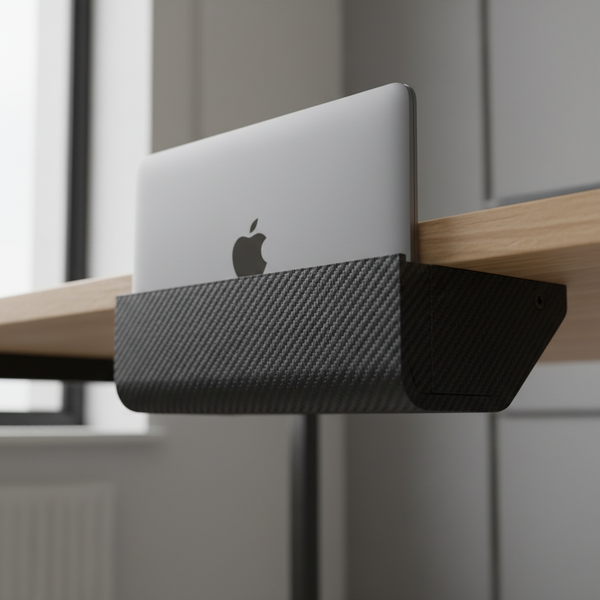 Você pode imprimir em 3D suportes confiáveis ​​para laptop sob a mesa com segurança?
