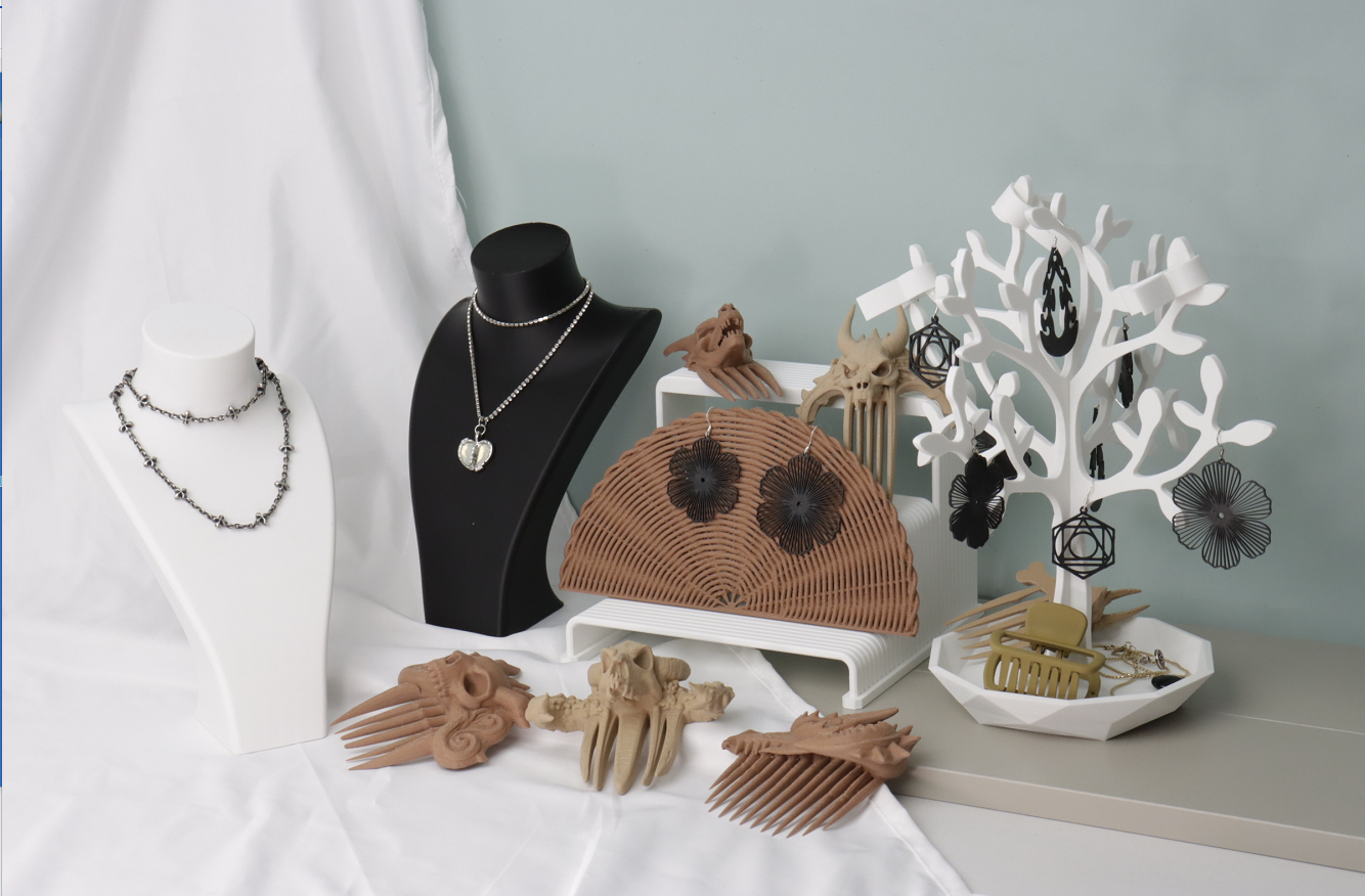 3D printed jewelry and gift models for Mother's Day