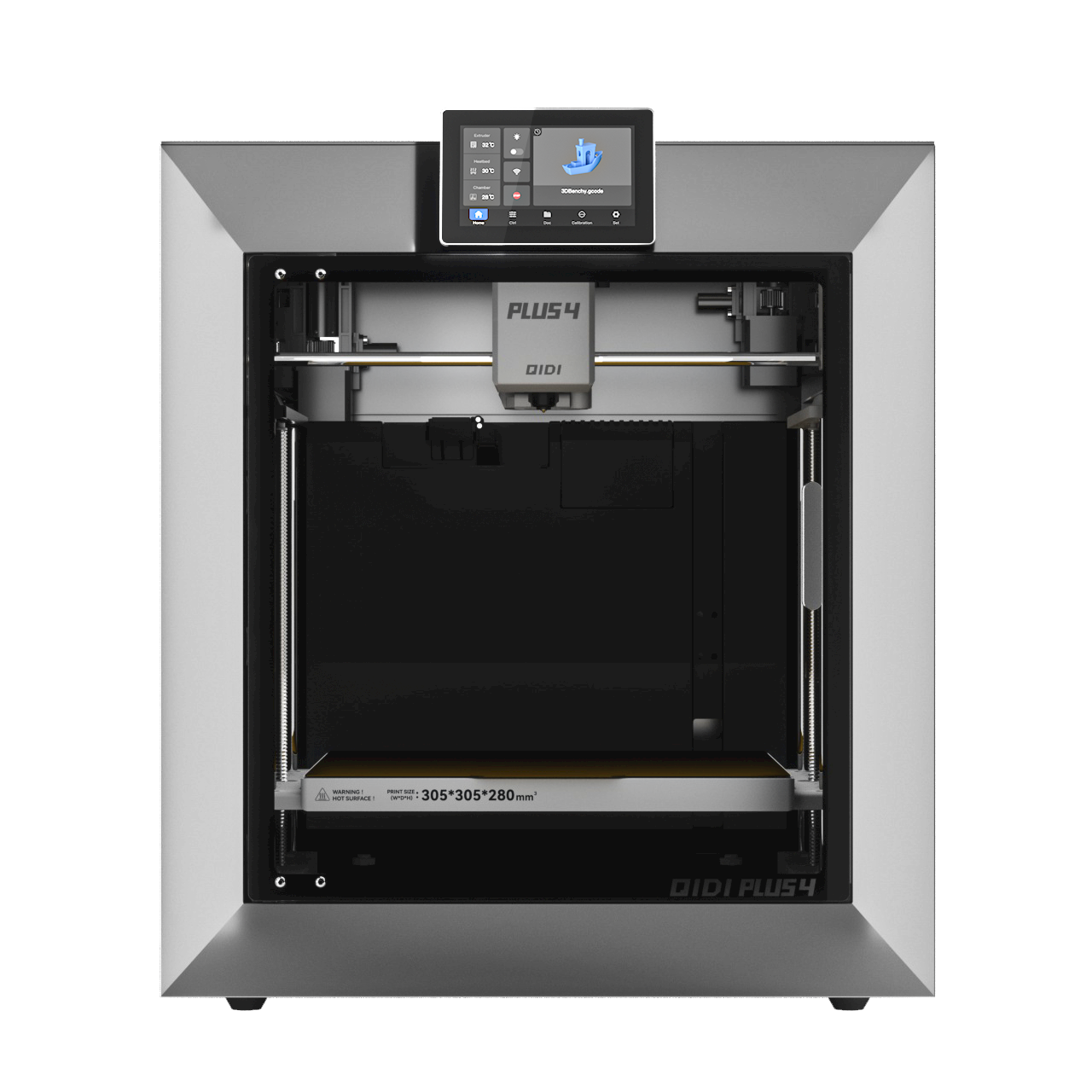 QIDI Plus4 enclosed 3D printer front view