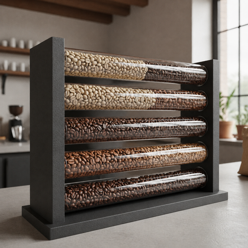 Optimizing Infill for Heavy Glass Coffee Bean Cellar Racks