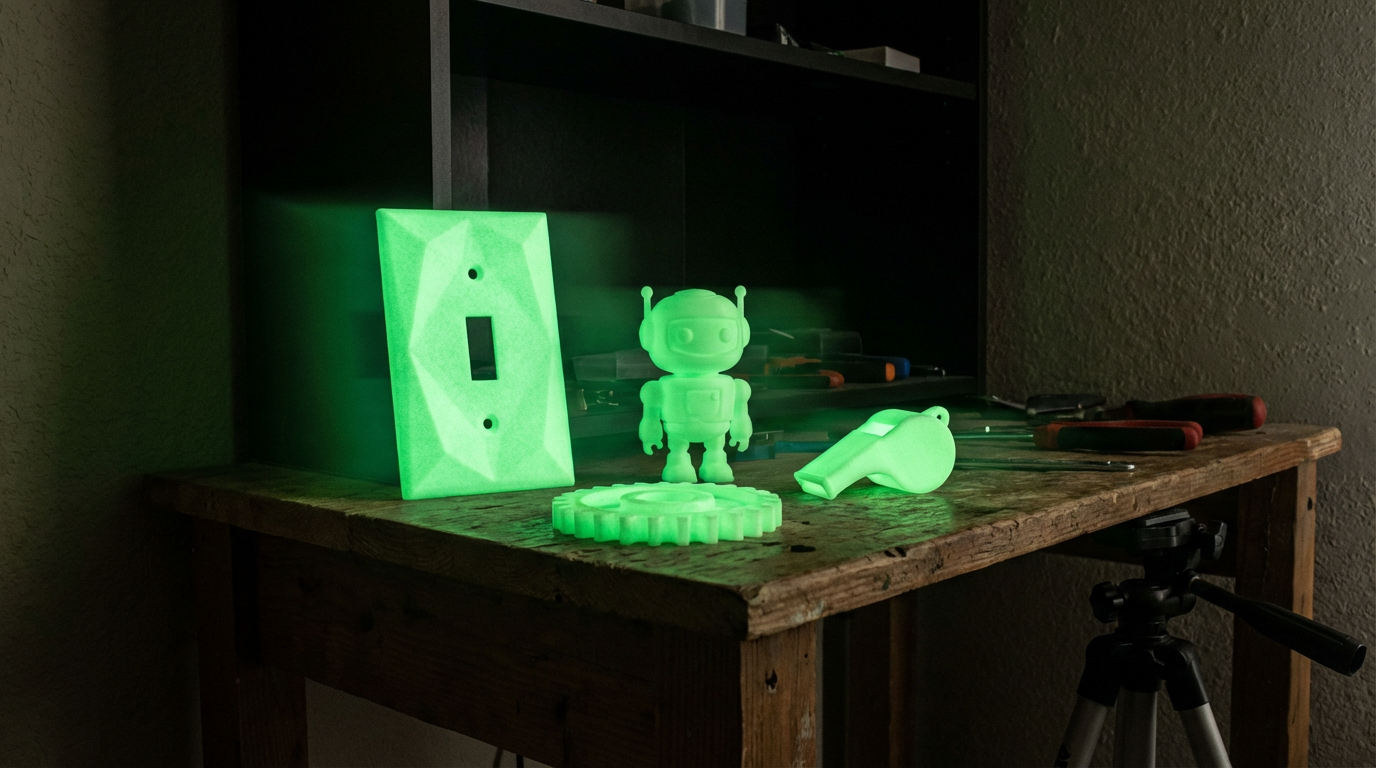 glow in dark 3d prints hero