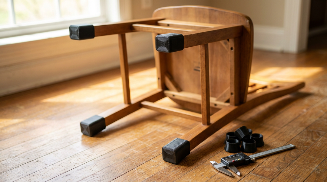 Custom TPU Feet to Stop Furniture from Sliding