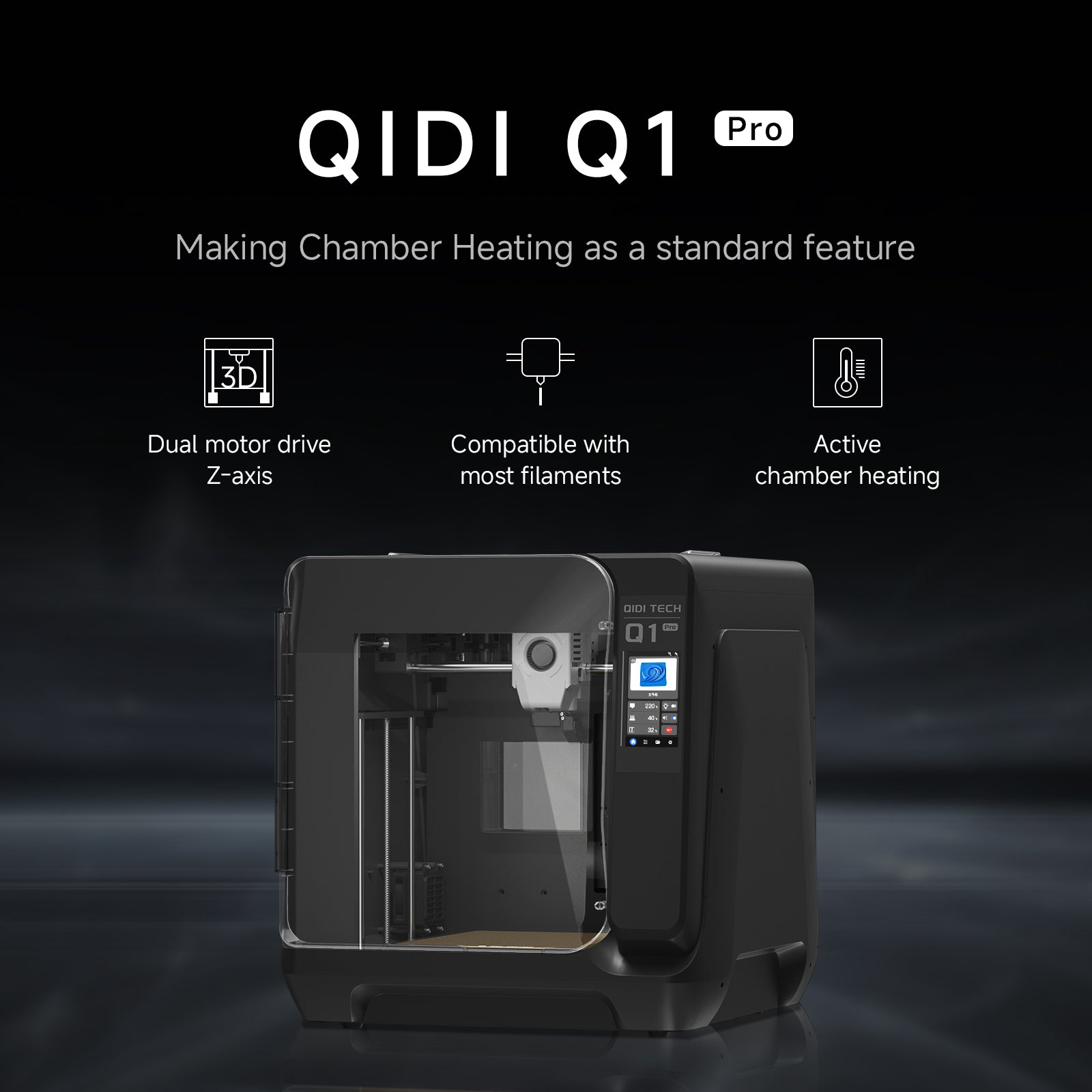 Qidi Tech Q1 Pro 3D プリンター