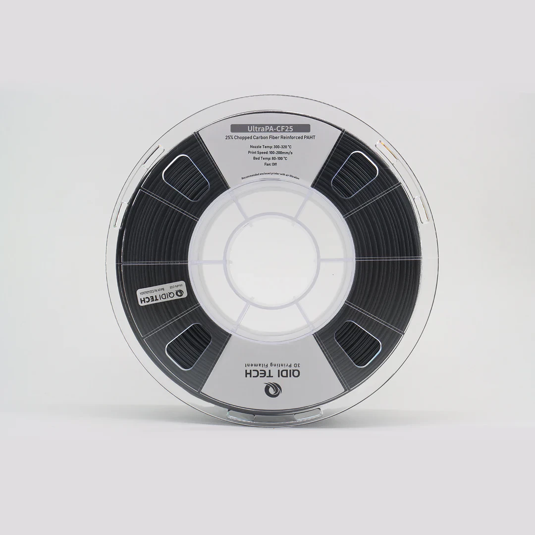 Carbon-Fiber Nylon Filament 25% CF | High-Temp PPA-CF – Qidi Tech Carbon-Fiber Nylon Filament 25% CF | High-Temp PPA-CF – Qidi Tech