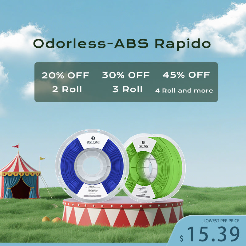 Odorless-Abs Rapidoフィラメント