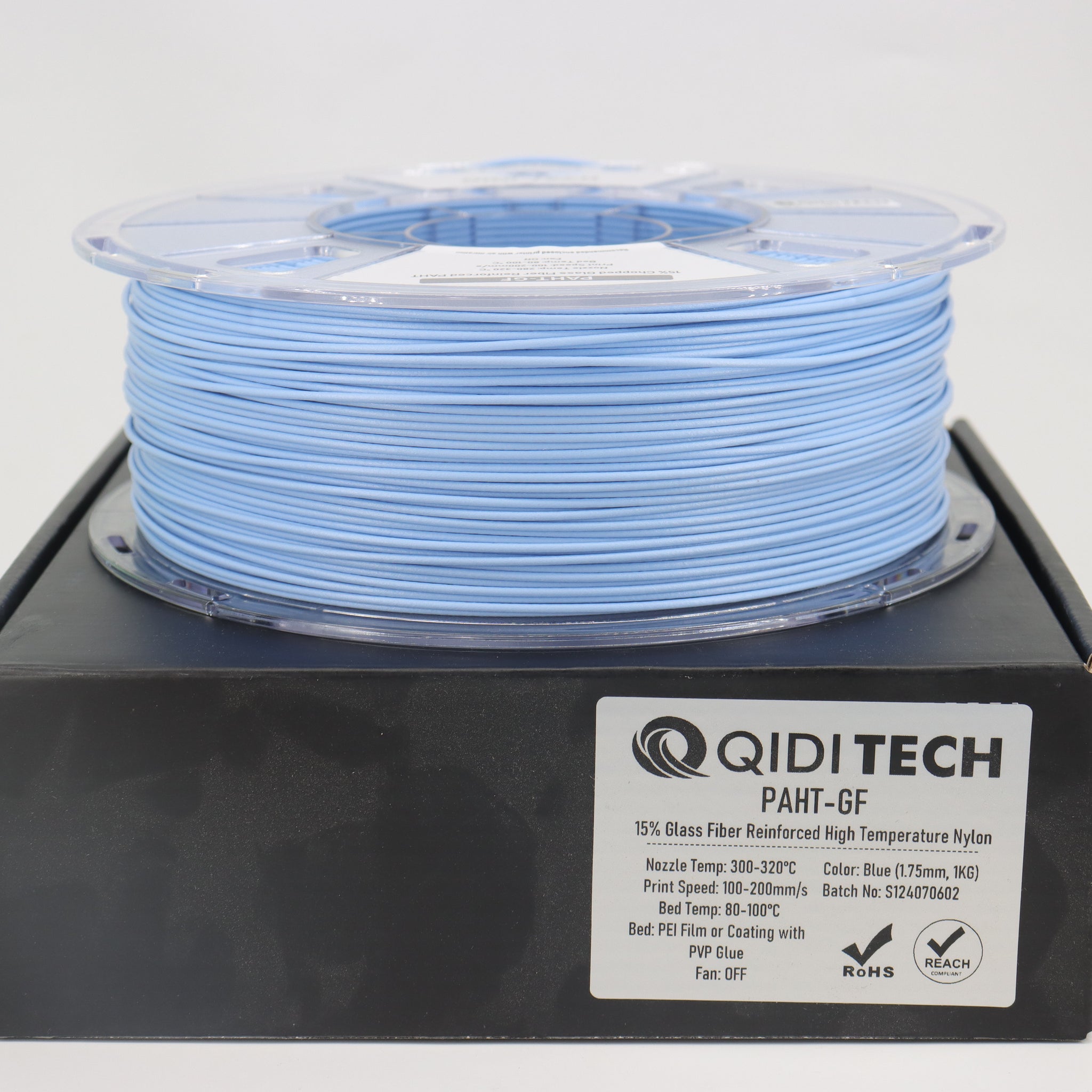 QIDI PAHT-GF Filament - Blue 3D printing material