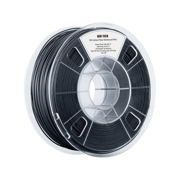 新品QIDI TECH PA12-CF 3Dプリンターフィラメント 4個セット QIDI Carbon Fiber Filament PA12-CF | Optimal Strength for 3D