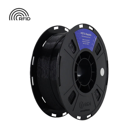 PETG Rapido - 1 Kg / Chine / Blcak HEX Code #0E0E0F