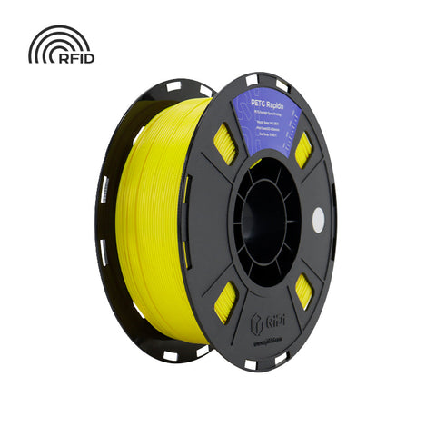 PETG Rapido - 1 Kg / Chine / Yellow HEX Code #FCE300