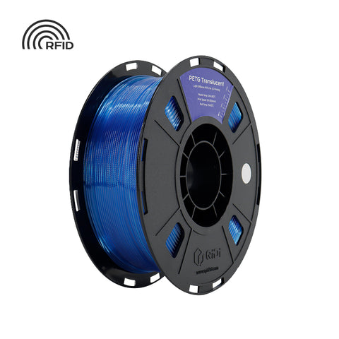 PETG translucide - 1 kg / Chine / Blue Hex Code # 3399ff