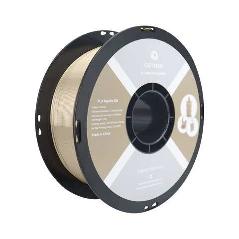 Filament de soie PLA - 1 kg / CHINE / Bronze Hex Code # Beb09e