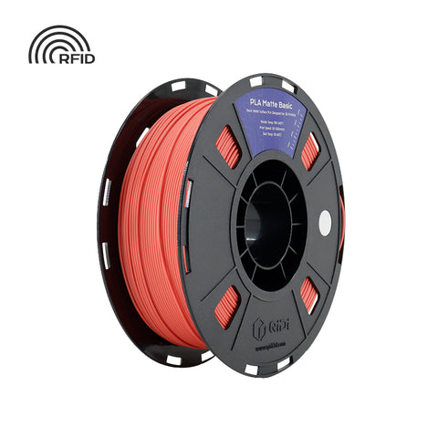 PLA Matte Basic - 1 kg / Chine / Pastèque rouge Hex Code # F45D6D