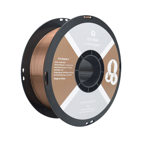 PLA Rapido Metal Filament - 1 kg / CHINE / Coffee Gold Hex Code # 876249