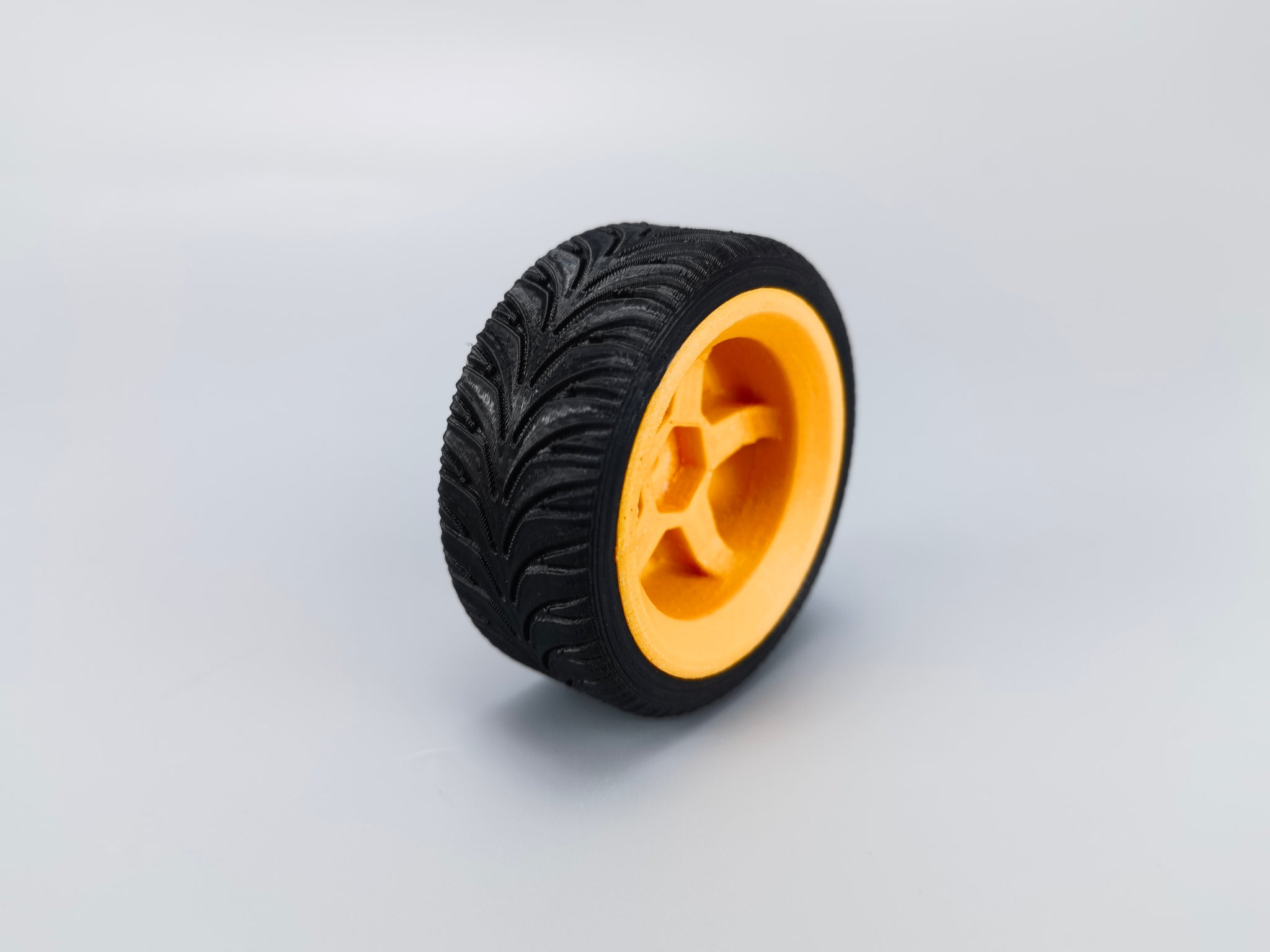 3D printed tire with TPU95A-HF filament