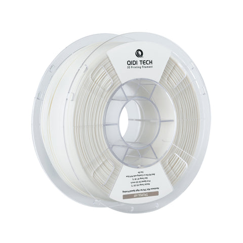 Filament TPU95A-HF - 1 kg / CHINE / Code hexagonal blanc #ffffff
