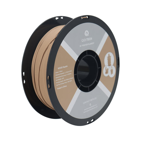 Filament en bois PLA - Code hexagonal jaune # b7916c / CHINE