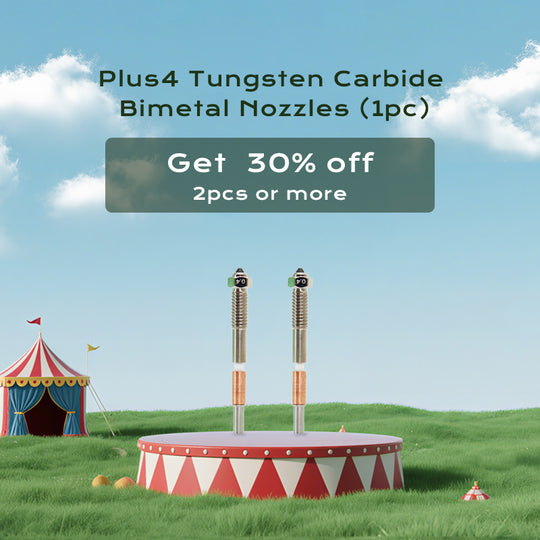 Plus4 Tungsten Carbide Bimetal Nozzles (1pc)