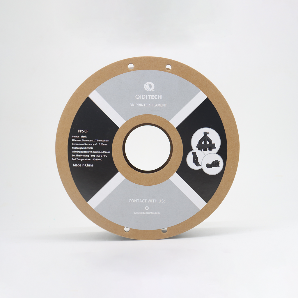 PPS-CF Carbon Fiber Filament | High-Temp, Flame-Resistant – Qidi