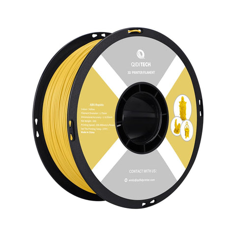 ABS Rapido Filament - 1 kg / CHINE / Code hexagonal jaune # FCE300