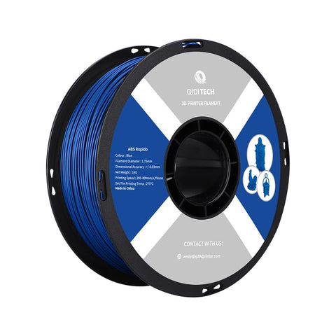 ABS Rapido Filament - 1 kg / CHINE / Code hexagonal bleu # 00358E