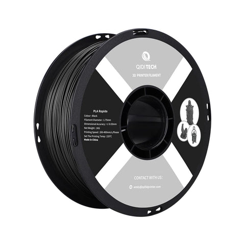 Filament PLA Rapido - 1 kg / CHINE / Code hexagonal noir n ° 212322