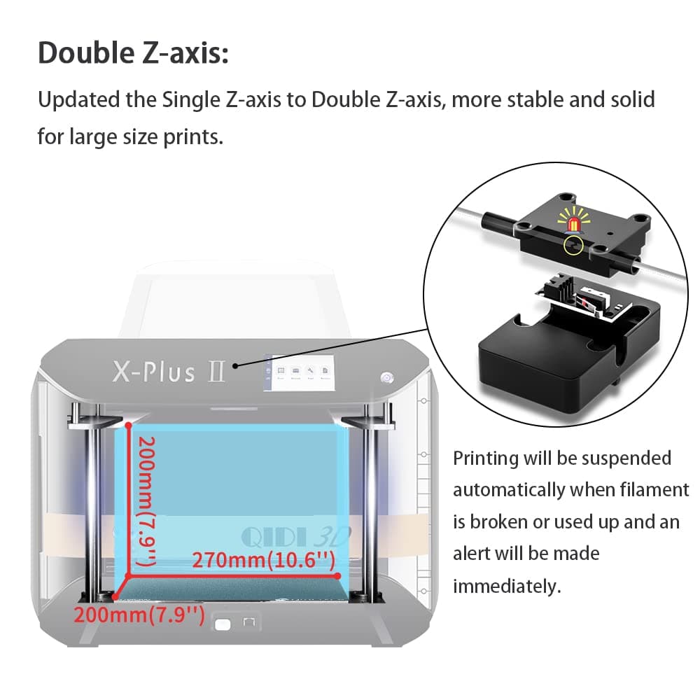 Qidi Tech X-Plus II Printer – Qidi Tech Online